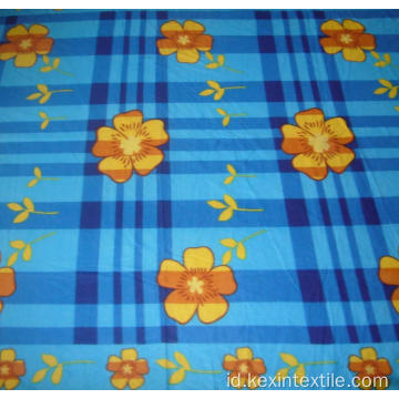 Polyester biru 1.5X2 m selimut bulu kutub murah